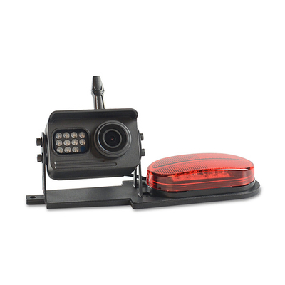 Visione notturna nera della macchina fotografica di inverso del veicolo HD con la luce rossa di 6 LED