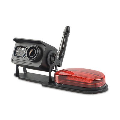 Visione notturna nera della macchina fotografica di inverso del veicolo HD con la luce rossa di 6 LED