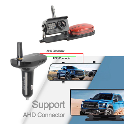 Ricevitore senza fili del caricatore dell'automobile della macchina fotografica AHD di inverso di DVR 2.4GHz 1080P HD
