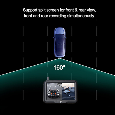 Schermo a 5 pollici della macchina fotografica di sostegno di visione notturna del veicolo 1080P per la camma del un poco